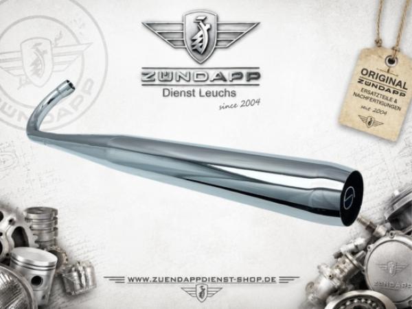 Zündapp Auspuff Auspuffanlage 32mm Anschluss für Gebläsegekühlte Motoren "offene Version"